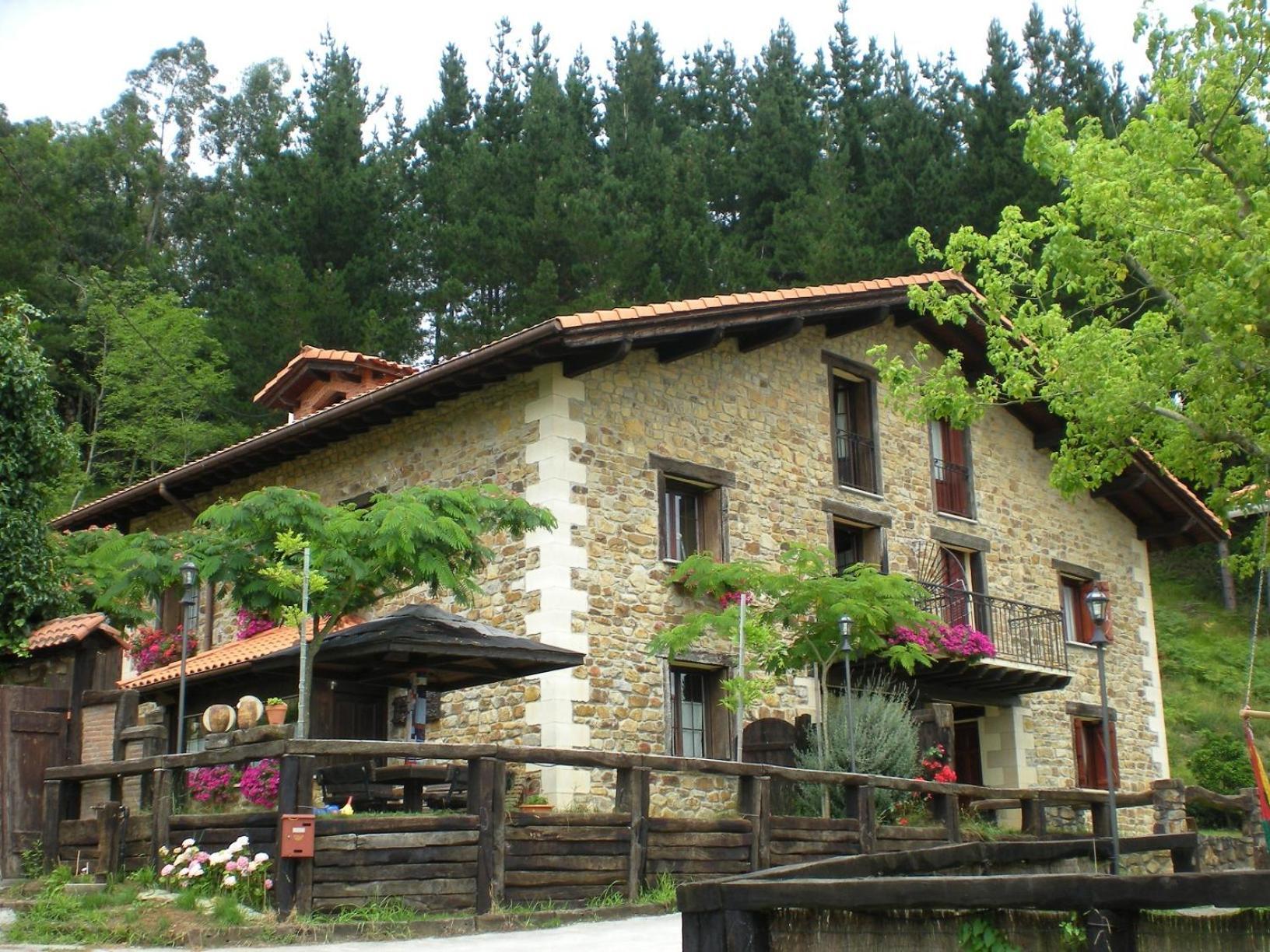 Agroturismo Iturbe Axpe de Busturia 外观 照片